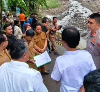 Akses Warga Terancam, BBWS Cimancis Akan Kerahkan Alat Berat Perbaiki Jembatan Lebak Ngok