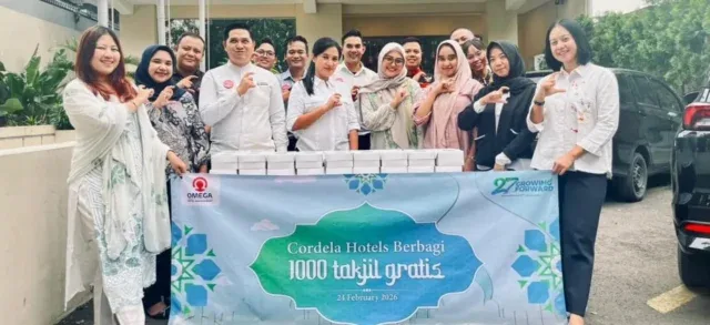 Berbagi Kebersamaan Ramadan, Cordela Hotel Cirebon Gelar Aksi Sosial 1.000 Takjil
