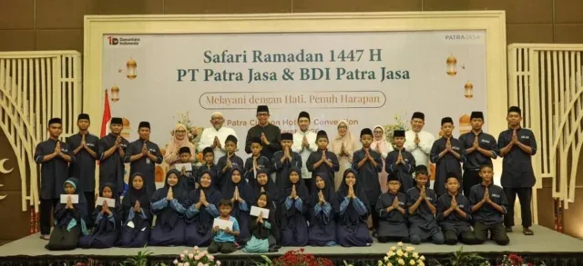 Patra Jasa Tutup Safari Ramadan 1447 H di Cirebon, Santuni Anak Yatim