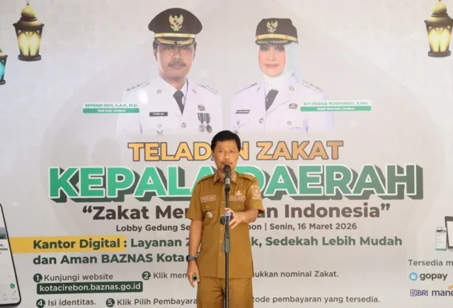Resmikan Layanan Zakat, Wali Kota Cirebon Ajak ASN dan Masyarakat Berbagi Melalui BAZNAS