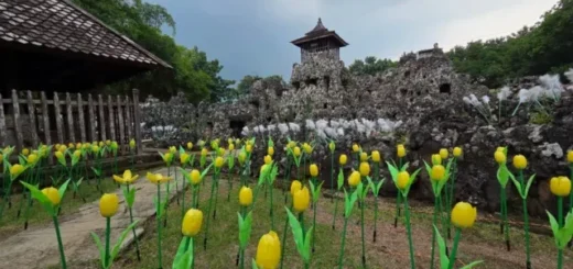 Goa Sunyaragi Buka Hingga Malam dengan Festival Cahaya Lumi Land