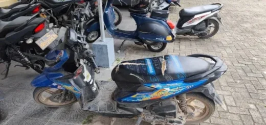 Curi Motor di Depan Rumah, Dua Pelaku Diamankan Polisi