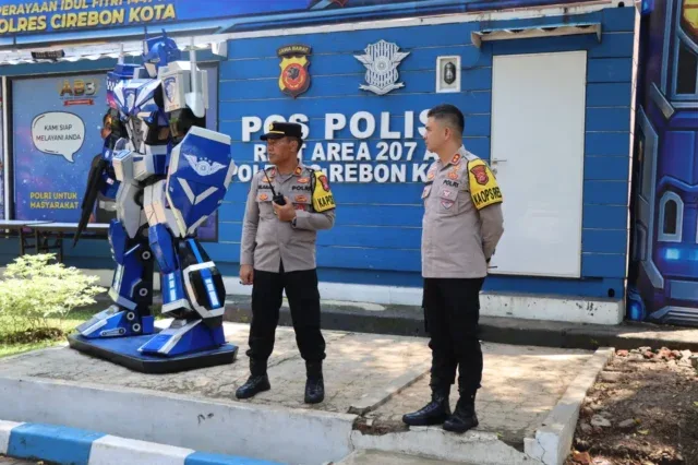 Kapolres Cirebon Kota Cek Langsung Arus Balik, Lalu Lintas Ramai Lancar di Sejumlah Jalur