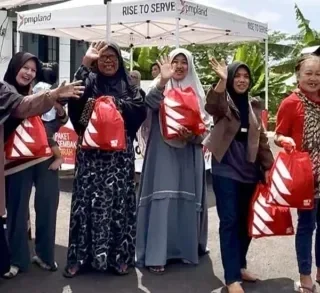 PMPLand Group Gelar Bazar Sembako Murah Ramadan, Paket Tebus Rp10 Ribu