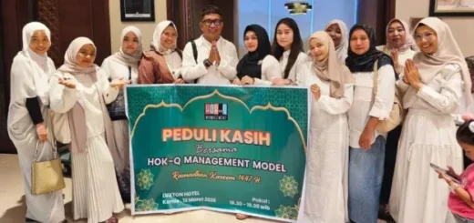 HOK-Q Management Model Cirebon Gelar Buka Puasa Bersama dan Santunan Anak Yatim