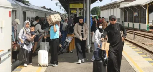 Tiket Kereta Mudik Lebaran 2026 di Cirebon Sudah Terjual 40 Persen