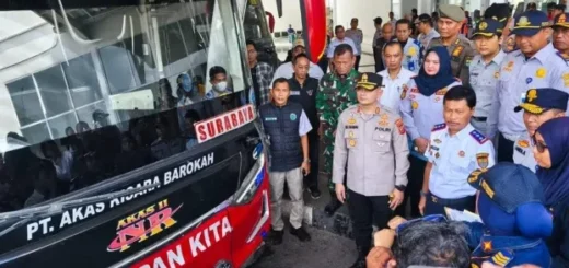 Rampcheck Terminal Harjamukti: 120 Rit Bus Siap Layani Pemudik di Wilayah Jawa