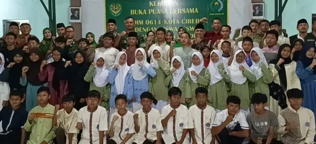 Kodim 0614 Kota Cirebon Gelar Buka Puasa Bersama, Dandim Motivasi Generasi Muda