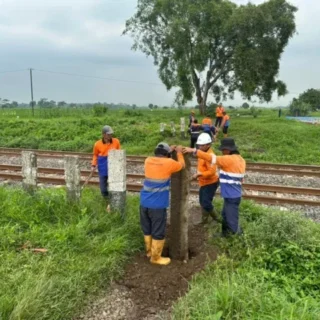 Triwulan I 2026, KAI Daop 3 Cirebon Tutup Perlintasan Ilegal