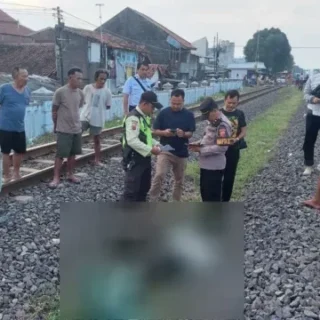 Jalan di Sekitar Rel, Pria Ini Tewas Tertemper Kereta Api Barang