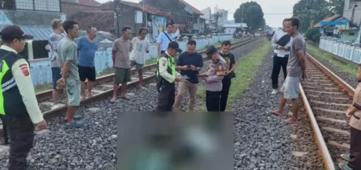 Jalan di Sekitar Rel, Pria Ini Tewas Tertemper Kereta Api Barang