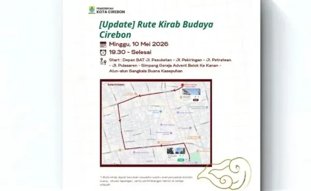 Kirab Budaya Milangkala Tatar Sunda Digelar di Cirebon, Polisi Siapkan Rekayasa Lalu Lintas