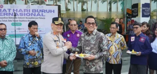 Kapolres Cirebon Kota, Pastikan Aspirasi Buruh Tersalurkan dengan Aman